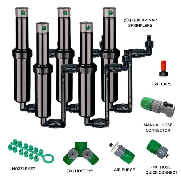 Autowater Irrigation Autowater QSK-745 Quick Snap in Ground 5 in. Pop Up Adjustable Sprinkler; Pack of 5 QSK-745 - main